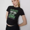 Camiseta para bebé con fruncidos «Green Day», con alto porcentaje de algodón