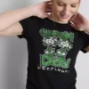 Camiseta para bebé con fruncidos «Green Day», con alto porcentaje de algodón