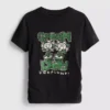 Camiseta para bebé con fruncidos «Green Day», con alto porcentaje de algodón