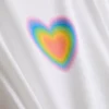 Camiseta para bebé «Pride Heart» con alto contenido de algodón