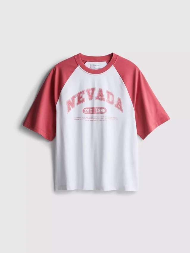 Camiseta raglán Nevada