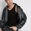 Camiseta sin mangas acanalada