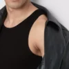 Camiseta sin mangas acanalada