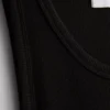 Camiseta sin mangas acanalada