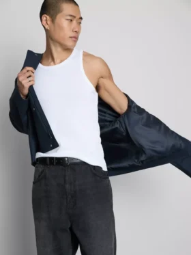 Camiseta sin mangas acanalada imprescindible