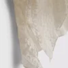 Camiseta sin mangas asimétrica de encaje