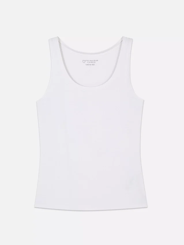 Camiseta sin mangas clásica de algodón