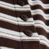 Camiseta sin mangas con botones, con alto contenido de algodón