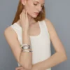 Camiseta sin mangas con cuello redondo y espalda nadadora