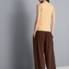 Camiseta sin mangas con cuello redondo y espalda nadadora