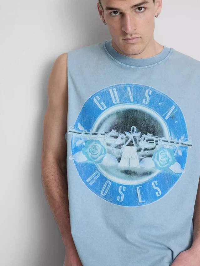 Camiseta sin mangas con diseño de Guns N' Roses