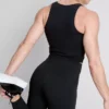 Camiseta sin mangas con espalda en forma de U de BodySculpt