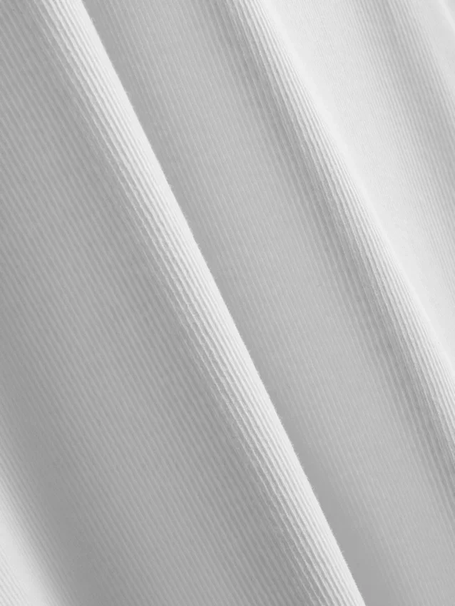 Camiseta sin mangas con espalda en forma de «U» y tejido acanalado, con alto contenido de algodón