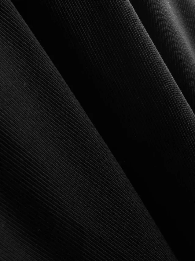 Camiseta sin mangas con espalda en forma de «U» y tejido acanalado, con alto contenido de algodón