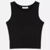Camiseta sin mangas con espalda nadadora y canalé