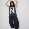 Camiseta sin mangas con estampado de Yungblud de algodón