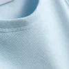 Camiseta sin mangas con sujetador incorporado de canalé