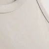Camiseta sin mangas de algodón con espalda en forma de U