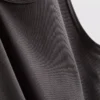 Camiseta sin mangas de corte ajustado con ribete