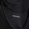 Camiseta sin mangas de corte ajustado con ribete