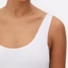 Camiseta sin mangas de corte largo