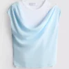 Camiseta sin mangas de doble capa