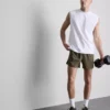 Camiseta sin mangas de gimnasio