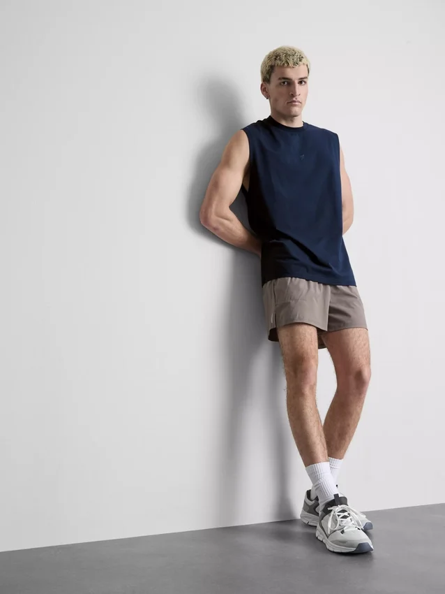 Camiseta sin mangas de gimnasio