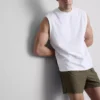 Camiseta sin mangas de gimnasio