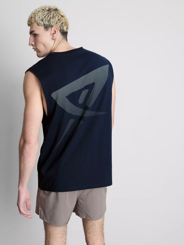 Camiseta sin mangas de gimnasio