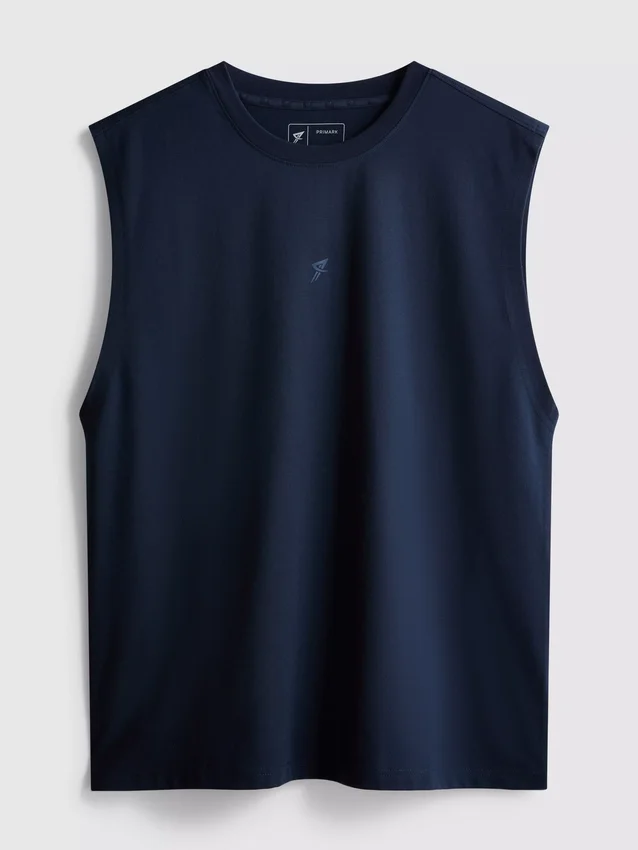Camiseta sin mangas de gimnasio