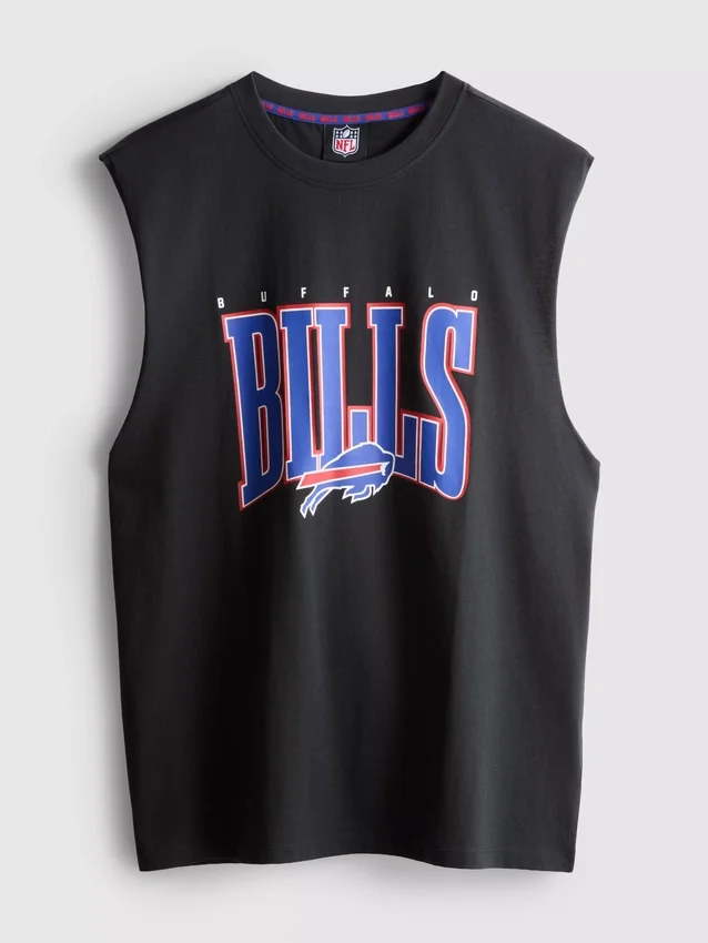 Camiseta sin mangas de los Buffalo Bills de la NFL