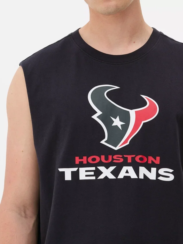 Camiseta sin mangas de los Houston Texans de la NFL