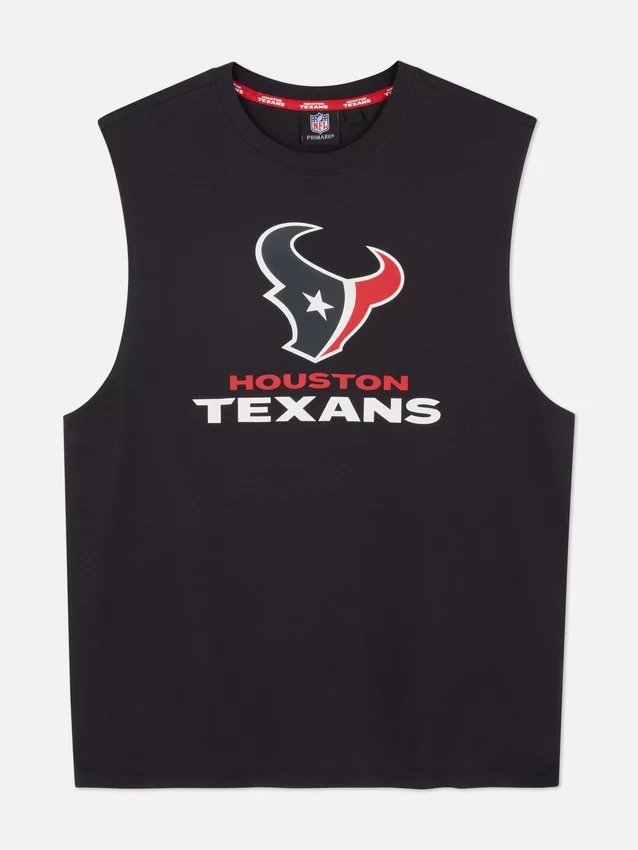 Camiseta sin mangas de los Houston Texans de la NFL