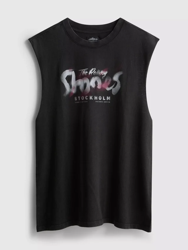 Camiseta sin mangas de los Rolling Stones