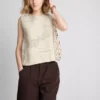 Camiseta sin mangas de punto de ganchillo de The Edit