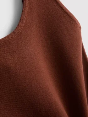 Camiseta sin mangas de punto definitiva