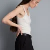 Camiseta sin mangas de punto definitiva