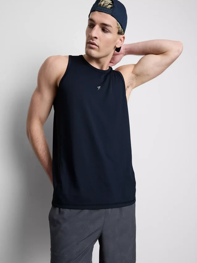 Camiseta sin mangas deportiva