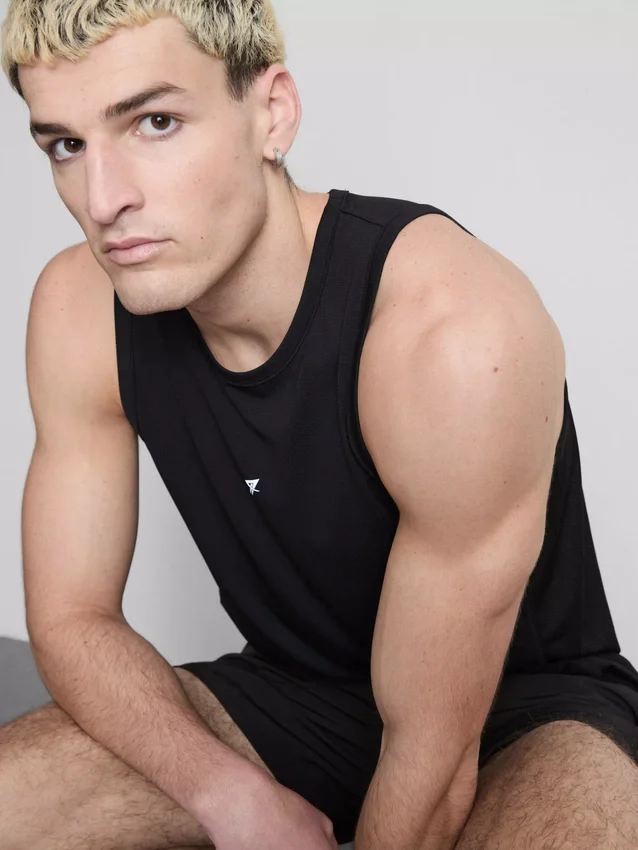 Camiseta sin mangas deportiva