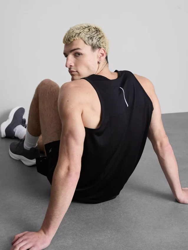 Camiseta sin mangas deportiva