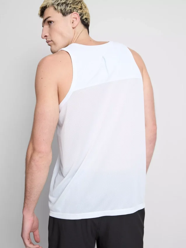 Camiseta sin mangas deportiva