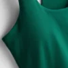 Camiseta sin mangas deportiva con cuello redondo