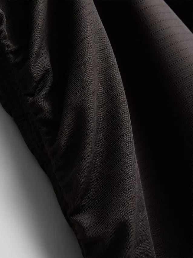 Camiseta sin mangas deportiva con fruncidos