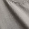 Camiseta sin mangas elástica con alto contenido de algodón