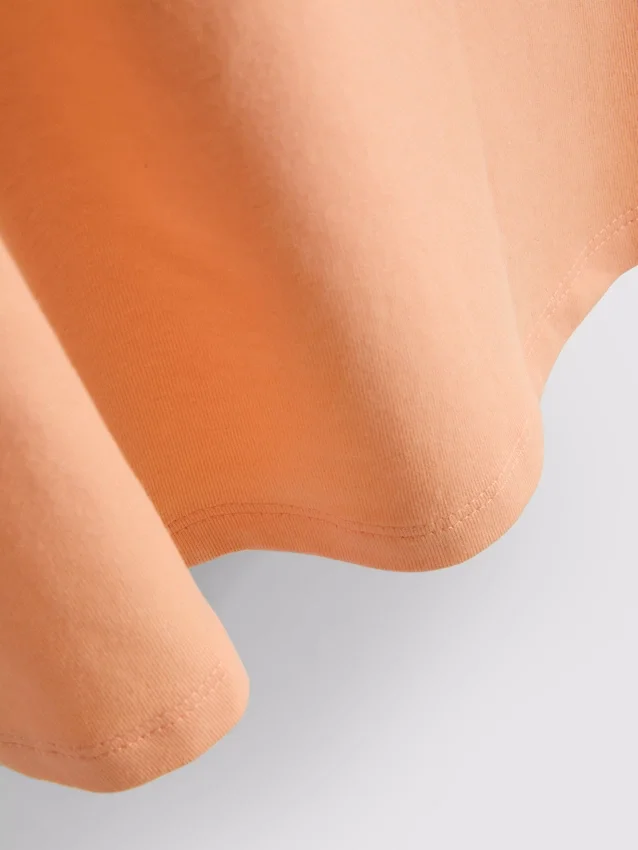 Camiseta sin mangas elástica con alto contenido de algodón