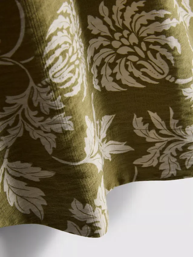 Camiseta sin mangas larga estampada