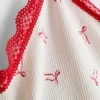 Camiseta tipo camisola corta de pijama estampada sin costuras