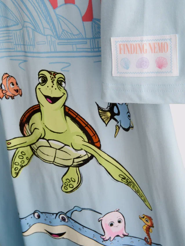 Camisón de algodón con estampado de «Buscando a Nemo» de Disney·Pixar