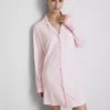 Camisón estilo boyfriend con estampado floral
